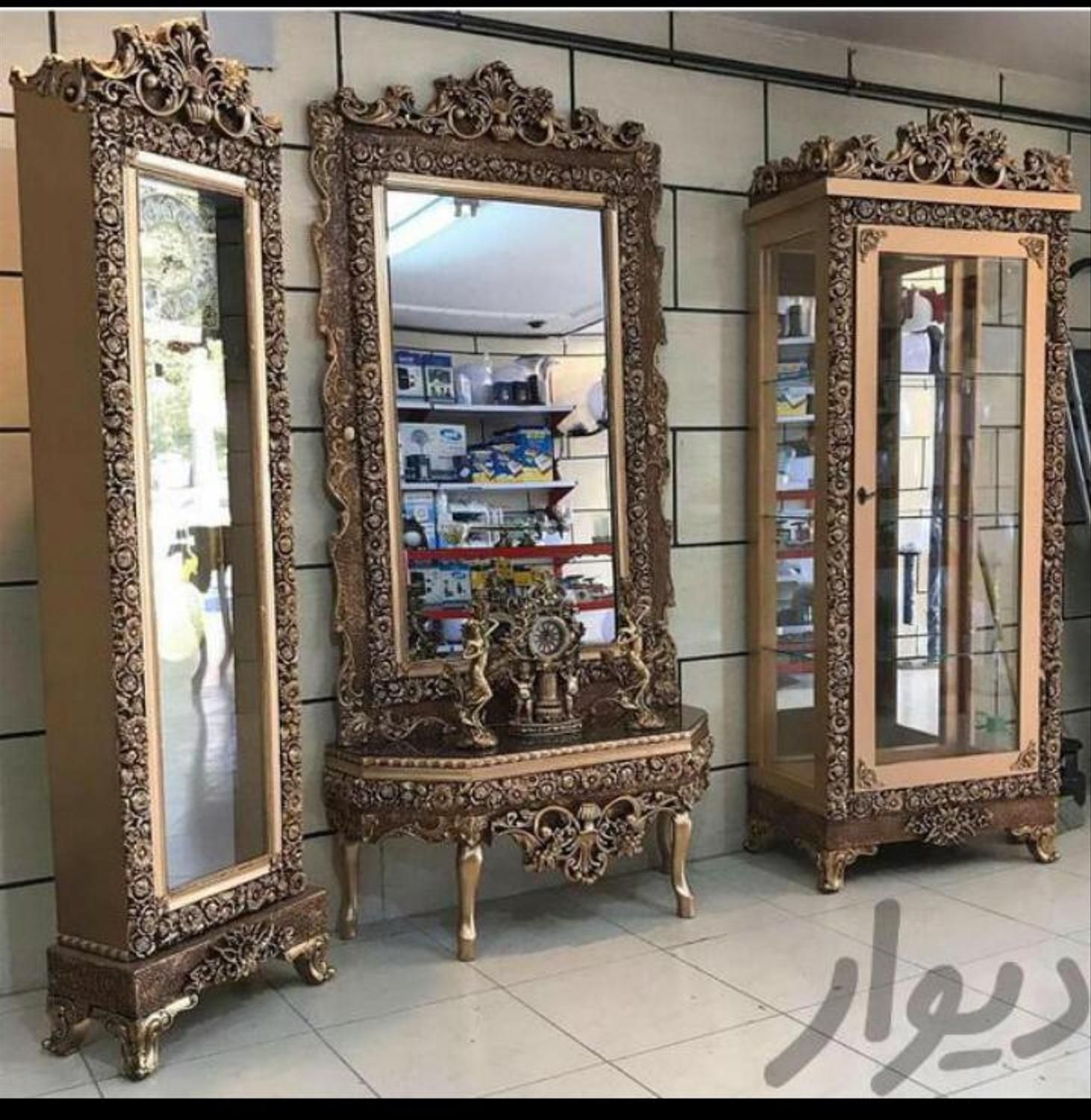 بوفه آینه کنسول شایان|بوفه، ویترین، کنسول|شیراز, پودنک|دیوار