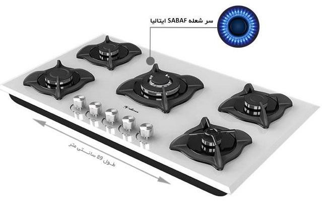 اجاق گاز صفحه ای سفید ترموکوپل دار کد۰۳۲  چک صیادی|اجاق گاز و لوازم برقی پخت‌وپز|بندر انزلی, شهرداری|دیوار