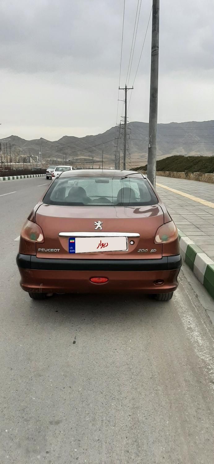 پژو 206 SD V1، مدل ۱۳۸۹|خودرو سواری و وانت|مشهد, جانباز|دیوار