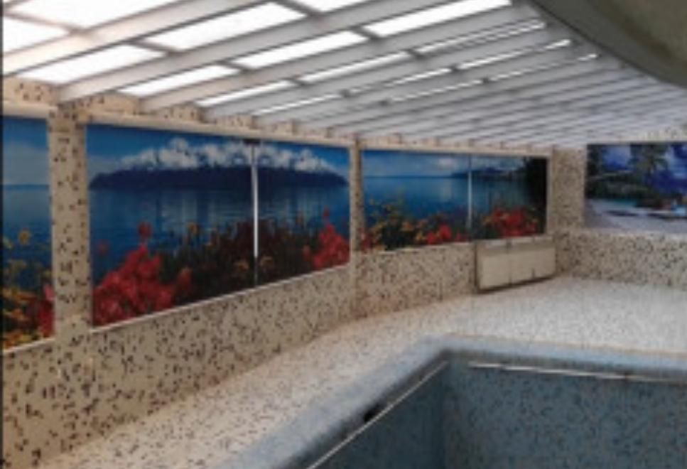 شید ضد آب استخری کد ۵۶۷۸|پرده، رانر، رومیزی|هشتگرد, |دیوار