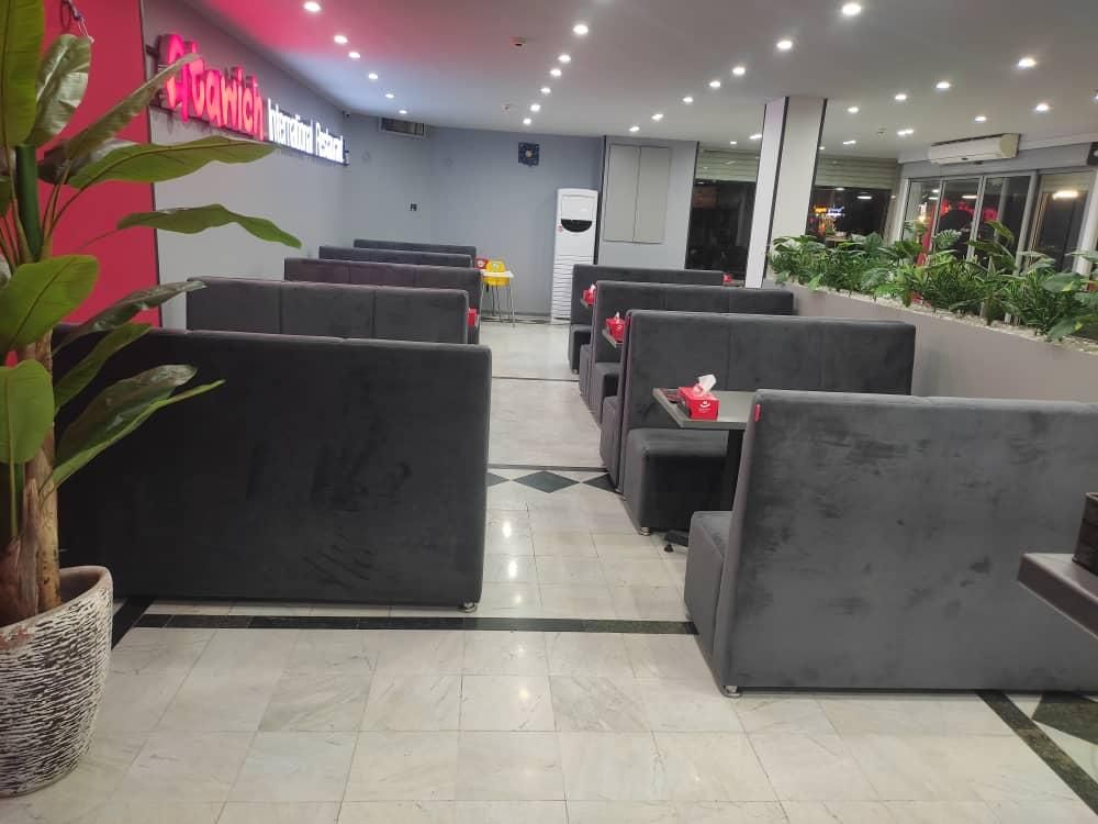 مبل صندلی رستوران فستفود برگرویچ ونیتا رستورانی|کافیشاپ و رستوران|تهران, طرشت|دیوار