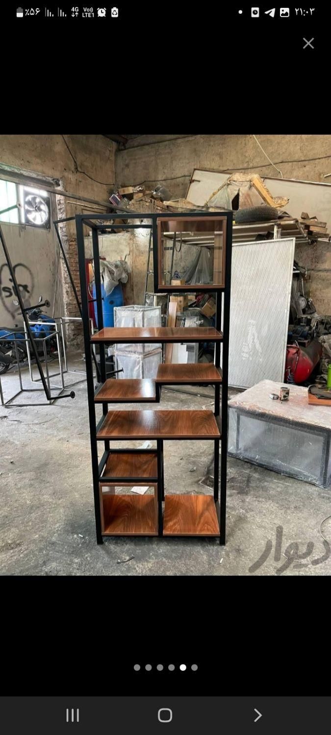 طراحی ساخت رگال قفسه ویترین عمده تکی|فروشگاه و مغازه|تبریز, |دیوار