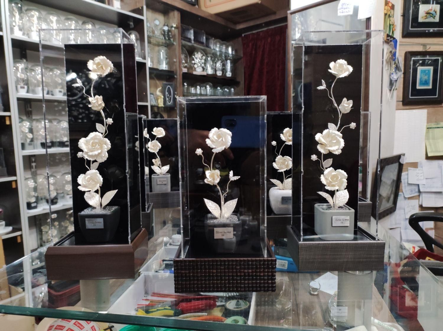گل نقره|صنایع دستی و سایر لوازم تزئینی|اصفهان, مصلی|دیوار