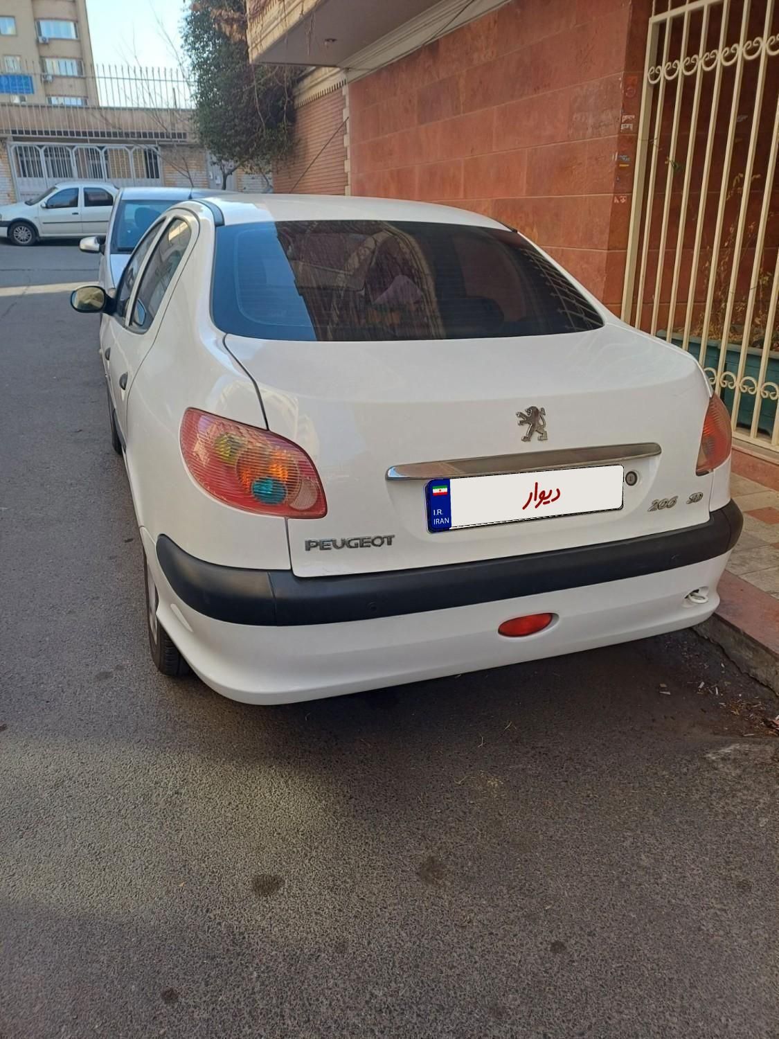 پژو 206 v8 ad مدل ۱۳۹۷|خودرو سواری و وانت|تبریز, |دیوار