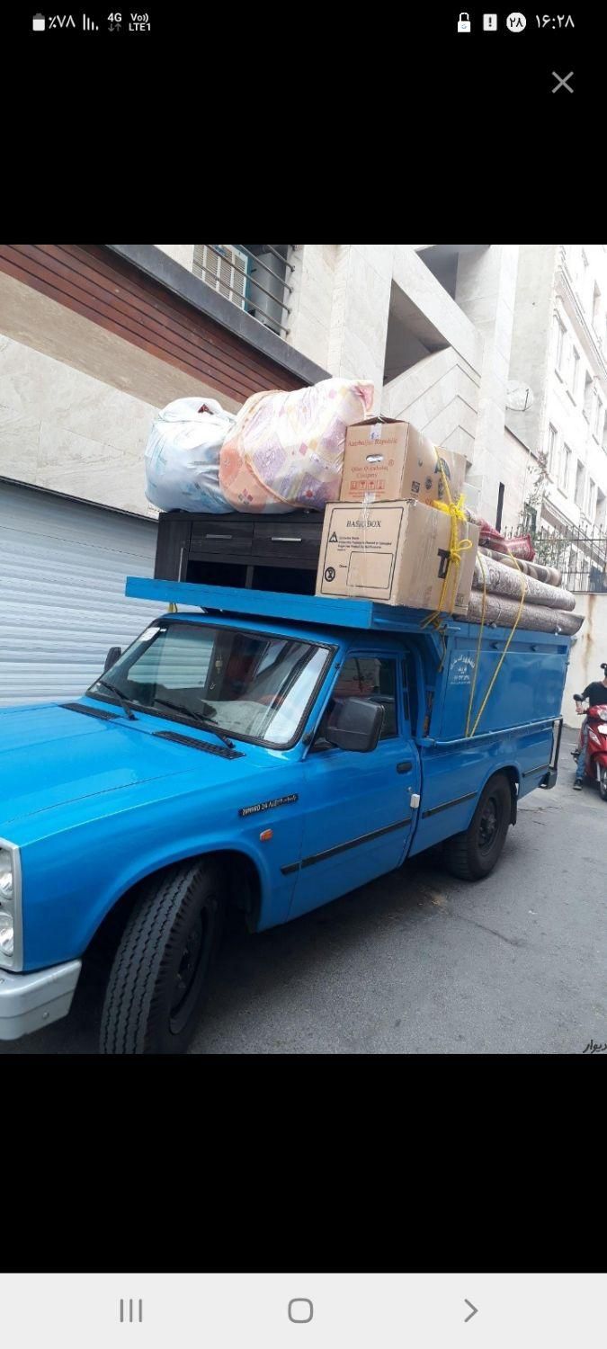 وانت بار باربری نیسان خاور اتوبار کارگر خالی|خدمات حمل و نقل|شهریار, |دیوار
