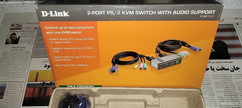 کی وی ام سوییچ (KVM SW)|قطعات و لوازم جانبی رایانه|ری, |دیوار