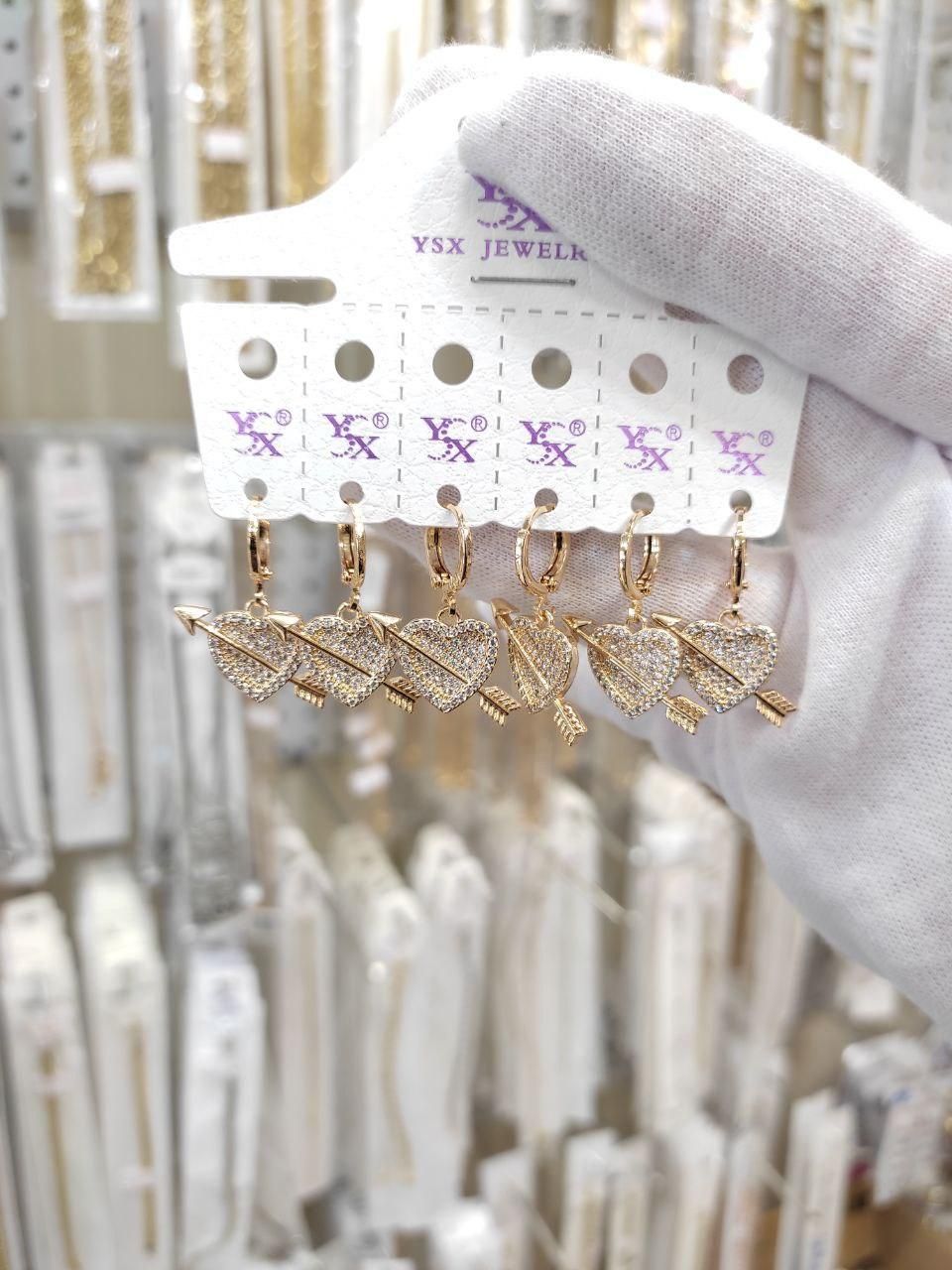 (فروشگاه بدلیجات آمیتیس)گوشوارهای ژوپینگ|بدلیجات|تبریز, |دیوار