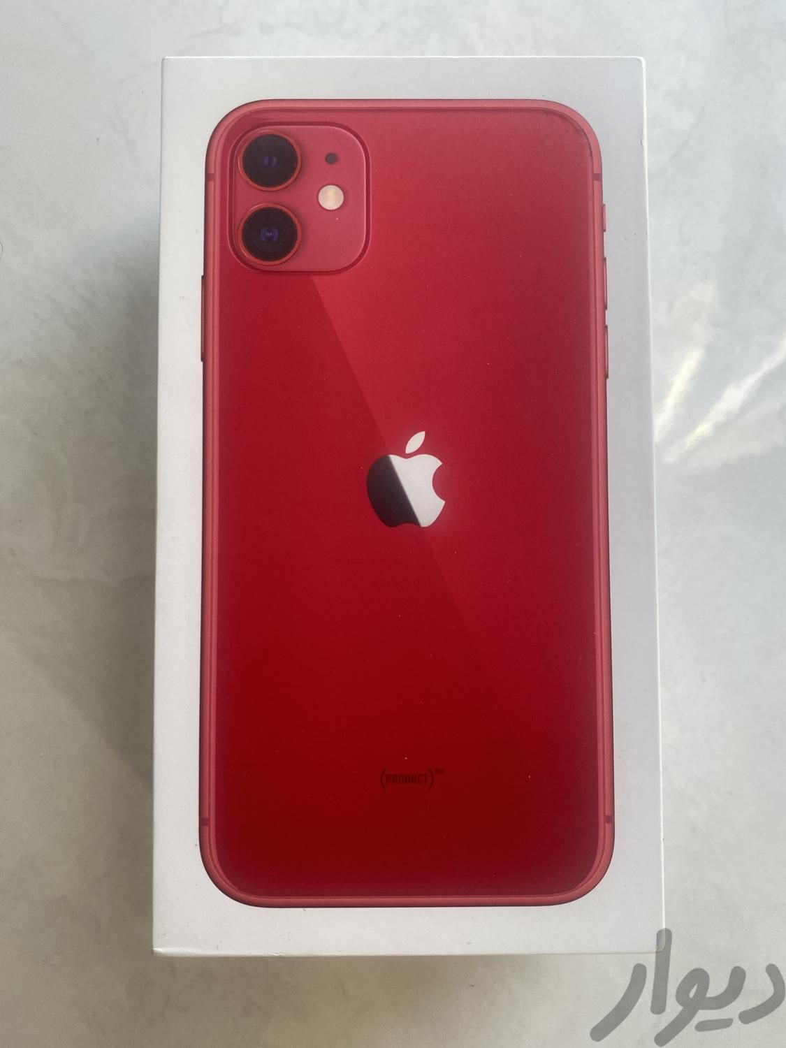 فروش یا معاوضه آیفون۱۱ 64 Apple iPhone11 Red|موبایل|صفادشت, |دیوار