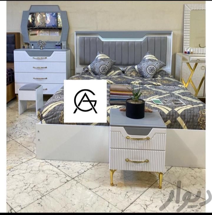 تخت خواب زمرد|تخت و سرویس خواب|خمین, |دیوار