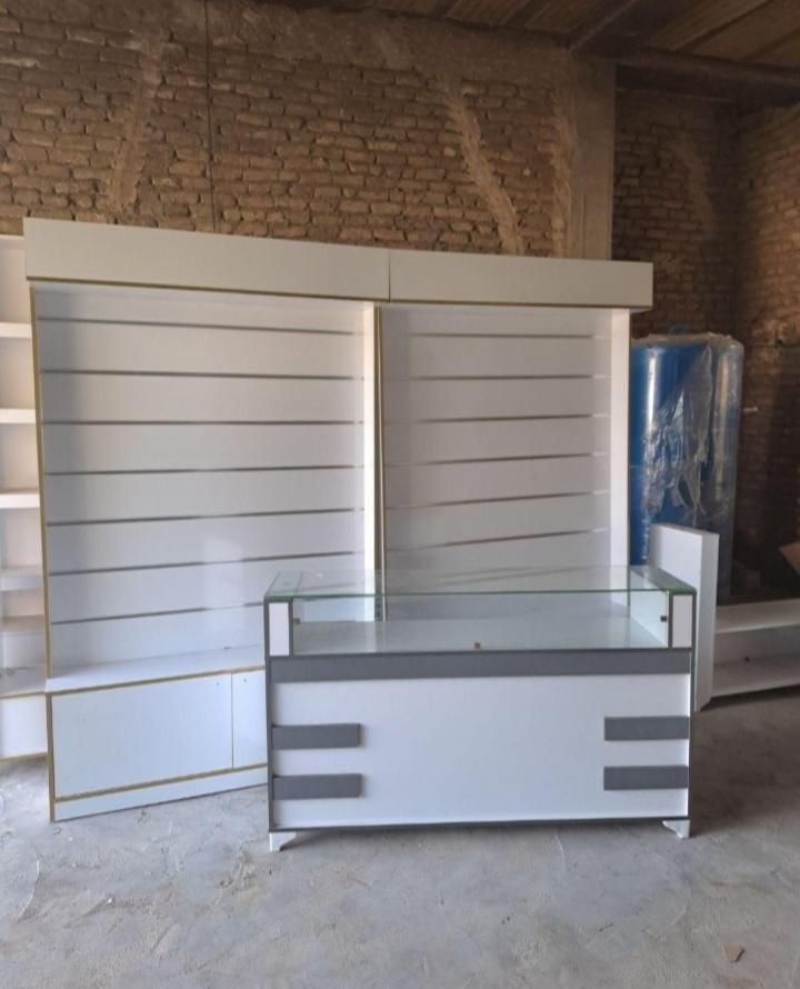 دکور11 کانترپیشخوان2قفسه3ویترین دکورداروخانه3|فروشگاه و مغازه|تهران, شیخ هادی|دیوار