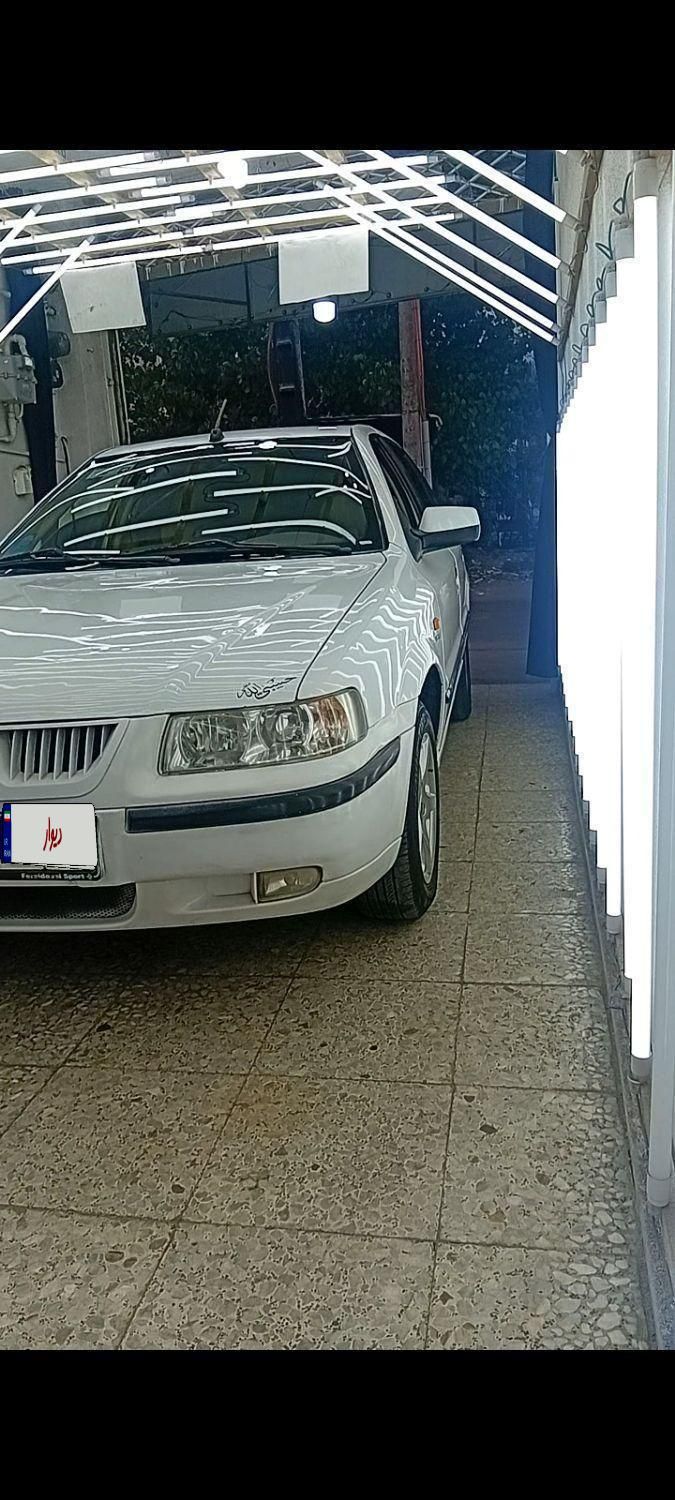 سمند فول مدل ۹۰ موتور LX EF7  دوگانه کارخانه|خودرو سواری و وانت|رشت, عینک|دیوار