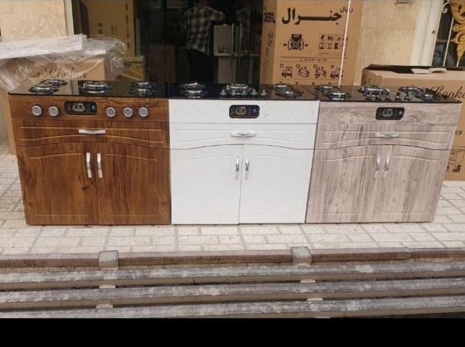 اجاق گاز صفحه شیشه ۵شعله کابینتی مدل t3|اجاق گاز و لوازم برقی پخت‌وپز|رشت, رشتیان|دیوار