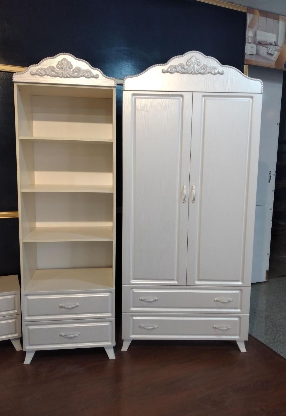 کمد کتابخانه آیسان|جاکفشی، کمد، دراور|قزوین, |دیوار