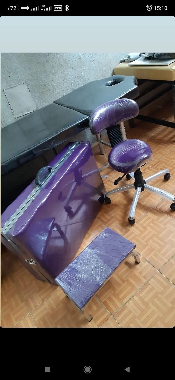 تخت پرتابل ماساژ چمدان.|آرایشگاه و سالن‌های زیبایی|تبریز, |دیوار