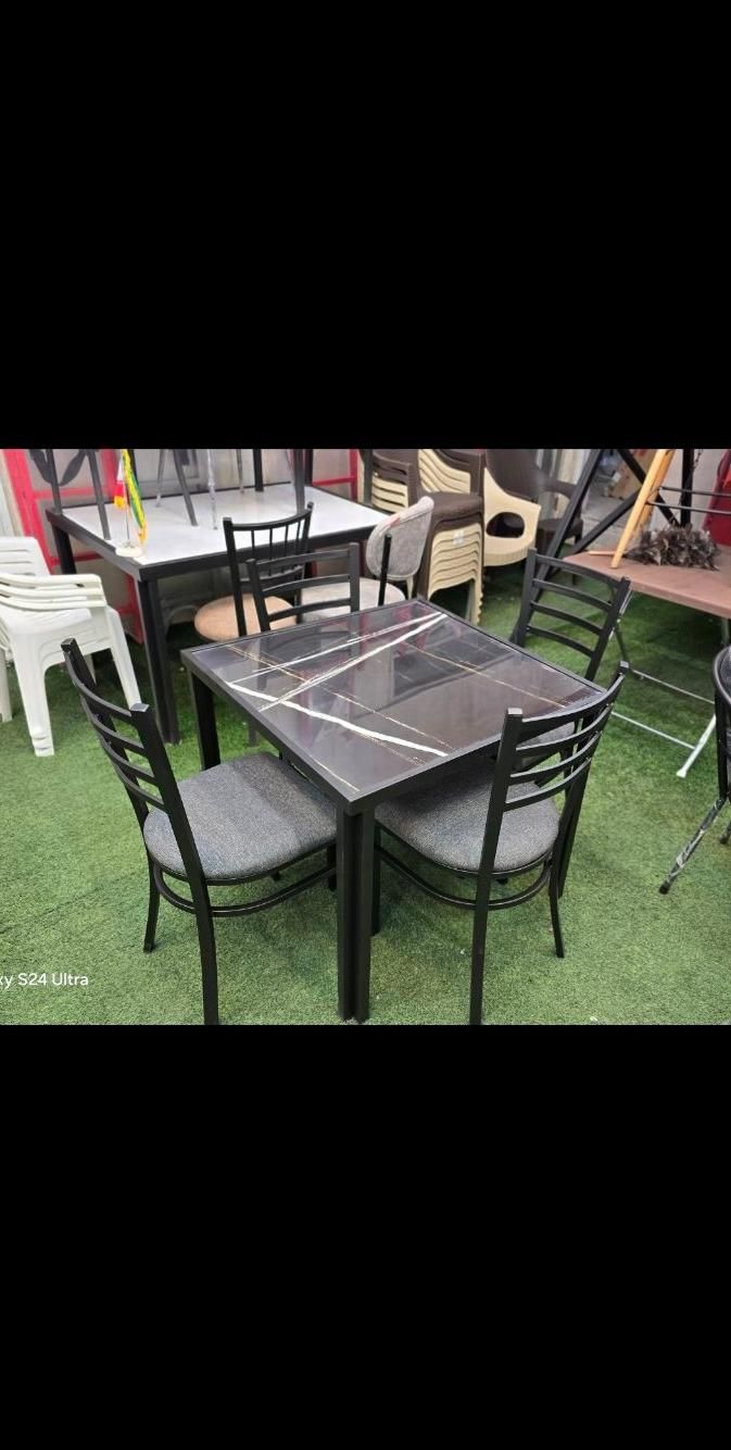 میز و صندلی باغی ویلایی فلزی کد 46 کترینگ رستوران|میز و صندلی غذاخوری|مشهد, عامل|دیوار