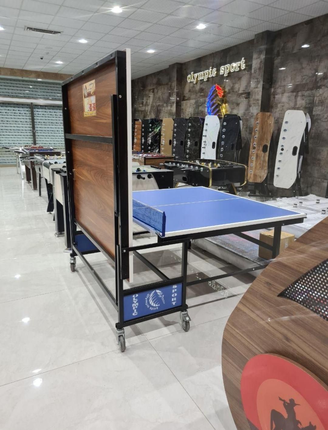 میز پینگ پنگ MDF ضد خش دور تا دور پی وی سی|ورزش‌های توپی|کرج, کمال‌شهر|دیوار