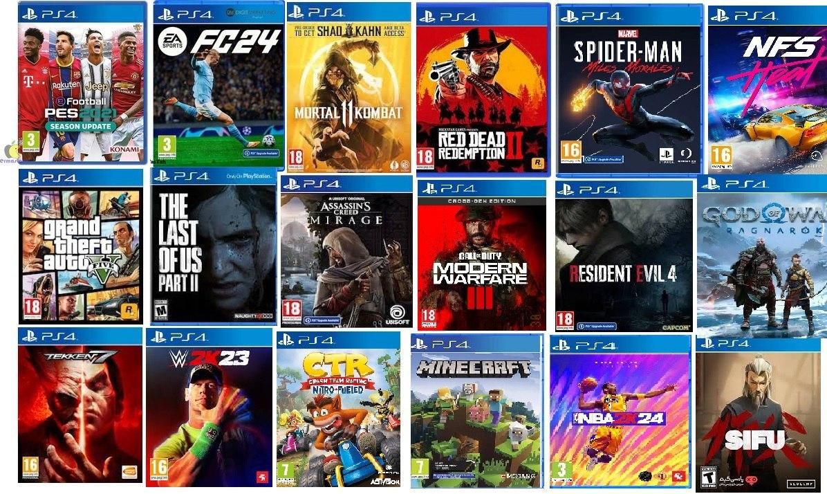 پک بازی 80 تایی+نصب بازی+PES21+PS4|کنسول، بازی ویدئویی و آنلاین|مشهد, سراب|دیوار