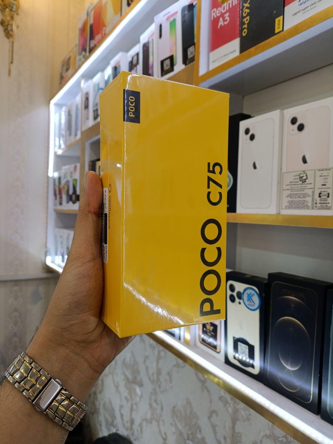 گوشی Poco c75 با حافظهٔ ۲۵۶ گیگابایت|موبایل|مشهد, فرهنگ|دیوار