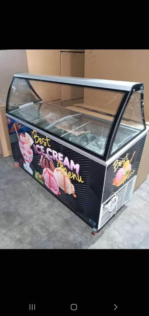 ویترینی تاپینگ/یخچالhyفالوده/بستنی فریزر یخ دربهشت|فروشگاه و مغازه|کرمانشاه, |دیوار