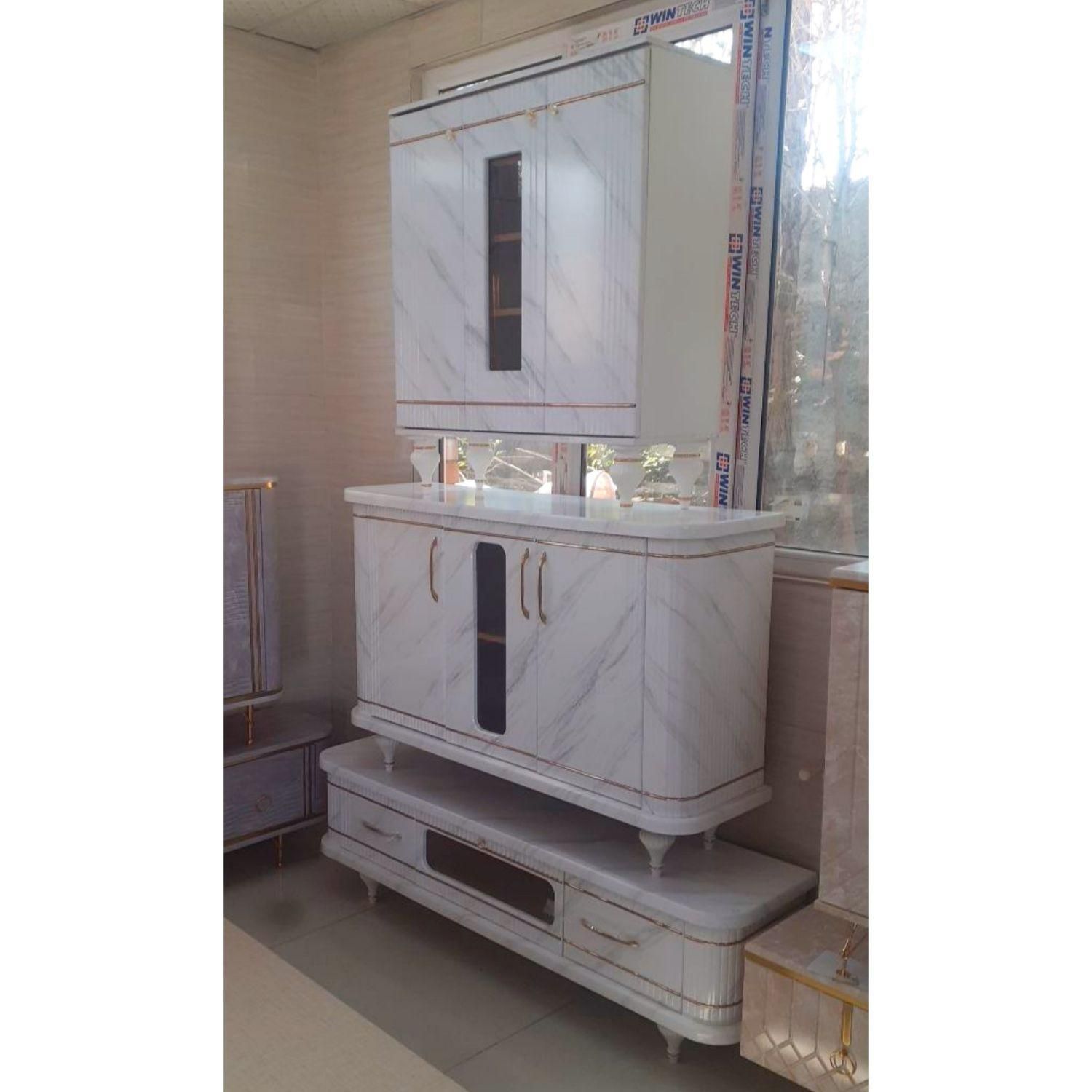 ست آینه کنسول و جاکفشی ... کد ۲۰۷  اثاث مارکت|بوفه، ویترین، کنسول|سیرجان, |دیوار