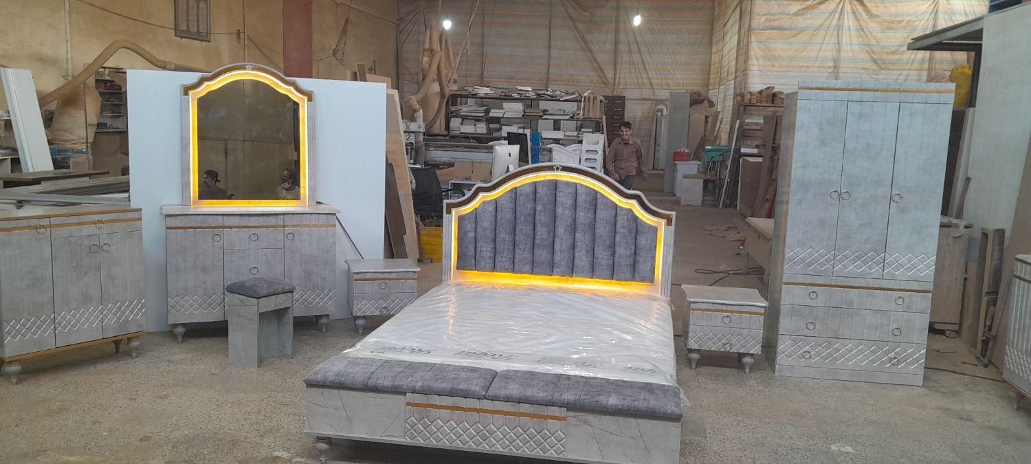 سرویس خواب  لیزری جدید|تخت و سرویس خواب|اردبیل, |دیوار