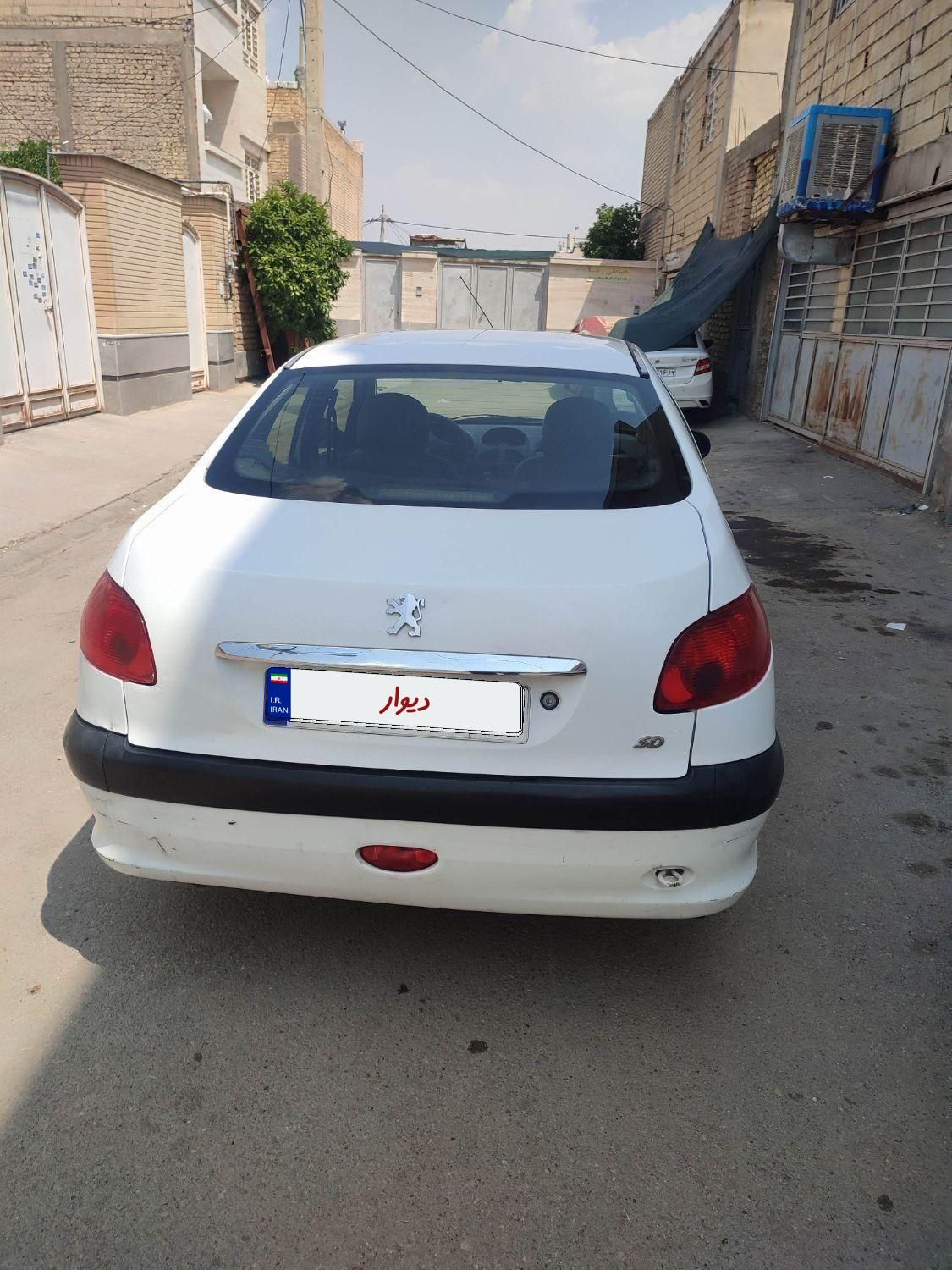 پژو 206 SD V8، مدل ۱۳۸۹ دوگانه کارخانه تیپ 5|خودرو سواری و وانت|شیراز, میانرود|دیوار