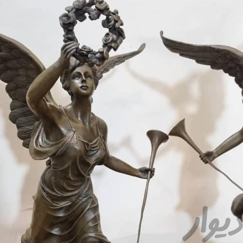 مجسمه برنز نفیر وارداتی برنزی|مجسمه، تندیس و ماکت|تهران, فردوسی|دیوار