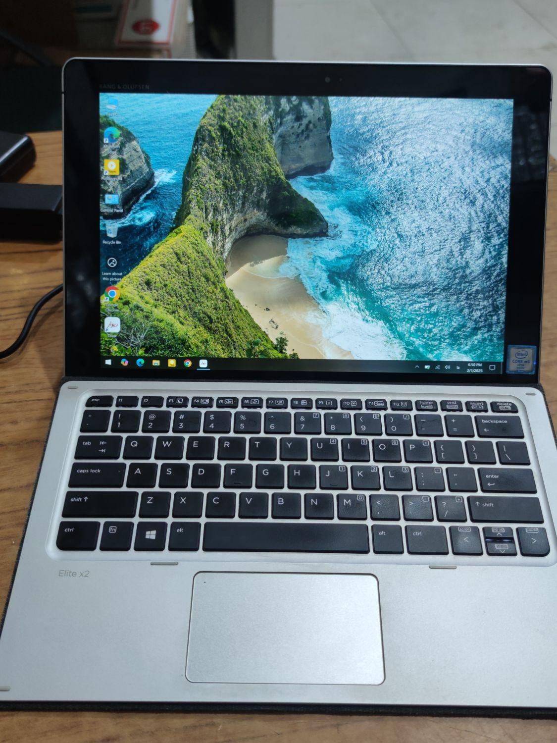 لپ تاب hp elite x2 صفحه لمسی|رایانه همراه|اردبیل, |دیوار