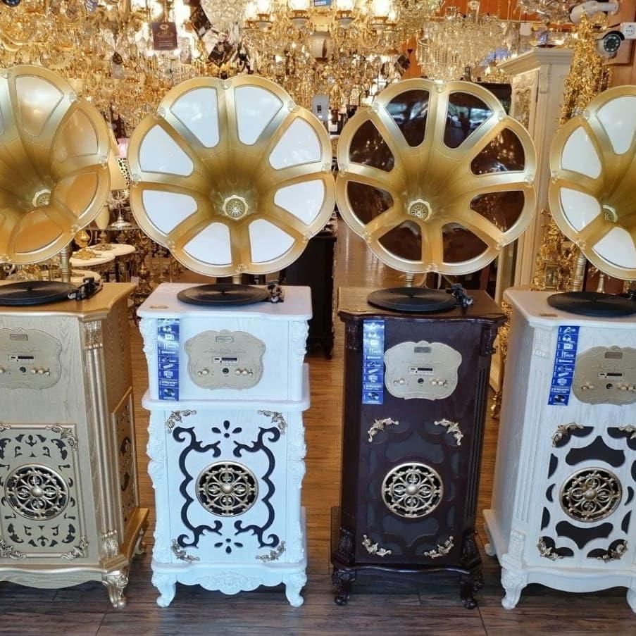 گرامافون ۱۲کاره شیپور بزرگ|صنایع دستی و سایر لوازم تزئینی|کرج, حصارک بالا|دیوار