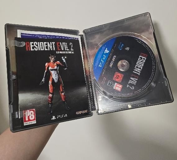 استیل بوک رزیدنت اویل ۲ با بازی کارکرده ps4|کنسول، بازی ویدئویی و آنلاین|تهران, عباس‌آباد|دیوار