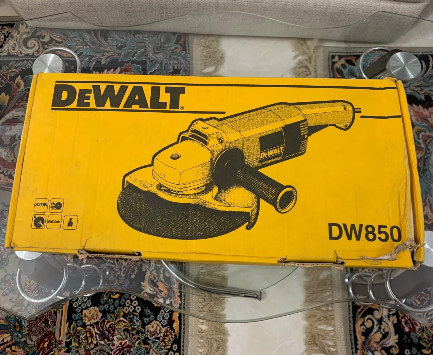 سنگر فرز دیوالت اصلی DW850|ابزارآلات|تهران, شهر زیبا|دیوار