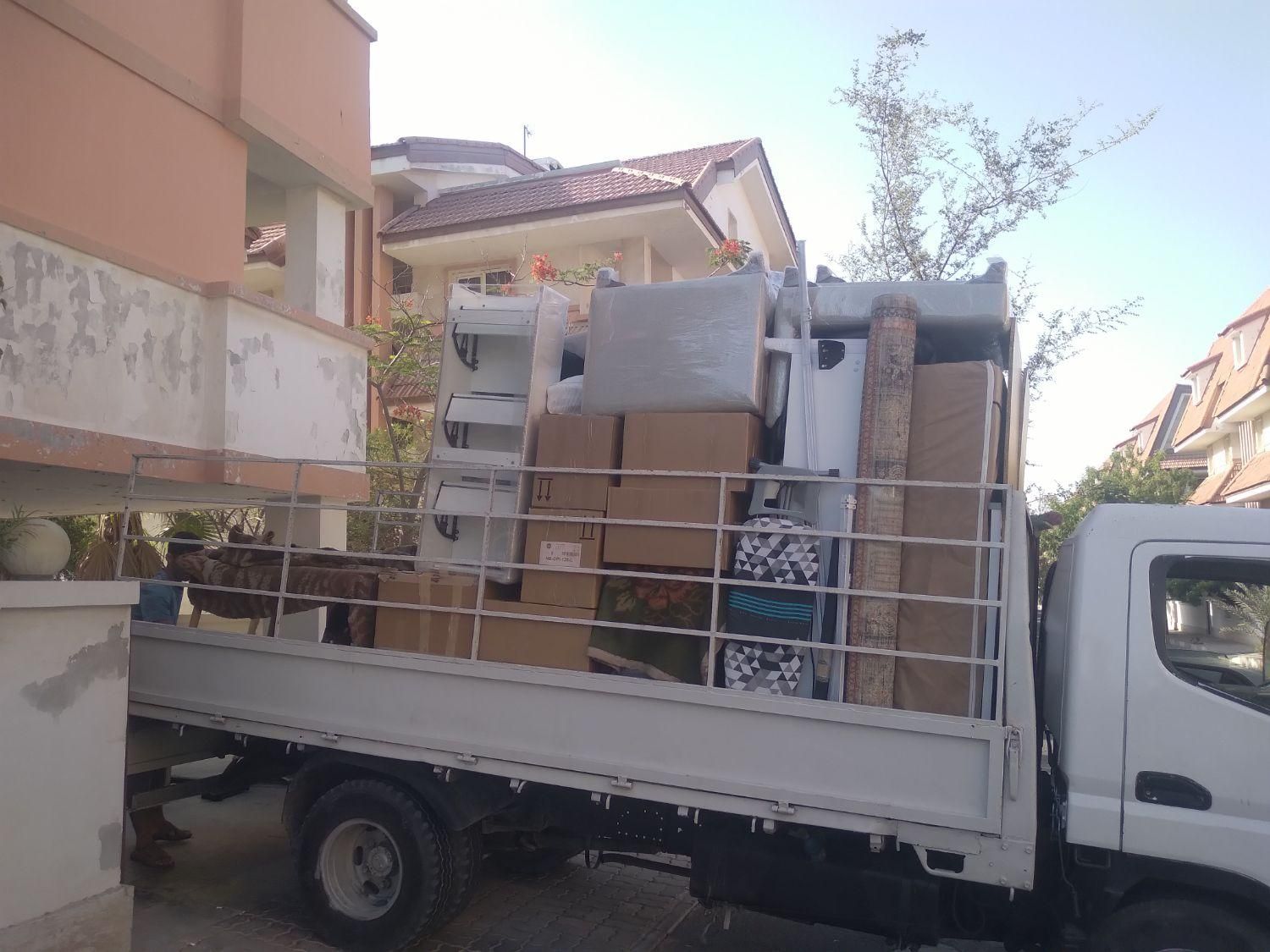 باربری کیش حمل بار اثاثیه منزل مبلمان ششچرخ بزرگ|خدمات حمل و نقل|کیش, |دیوار