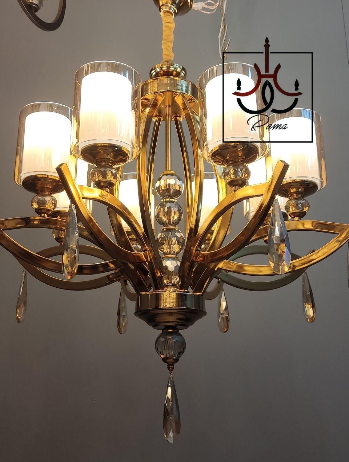 لوستر ،تفاوت اصل و تقلبیش اینجا معلوم میشه|لوستر و چراغ آویز|فردیس, |دیوار