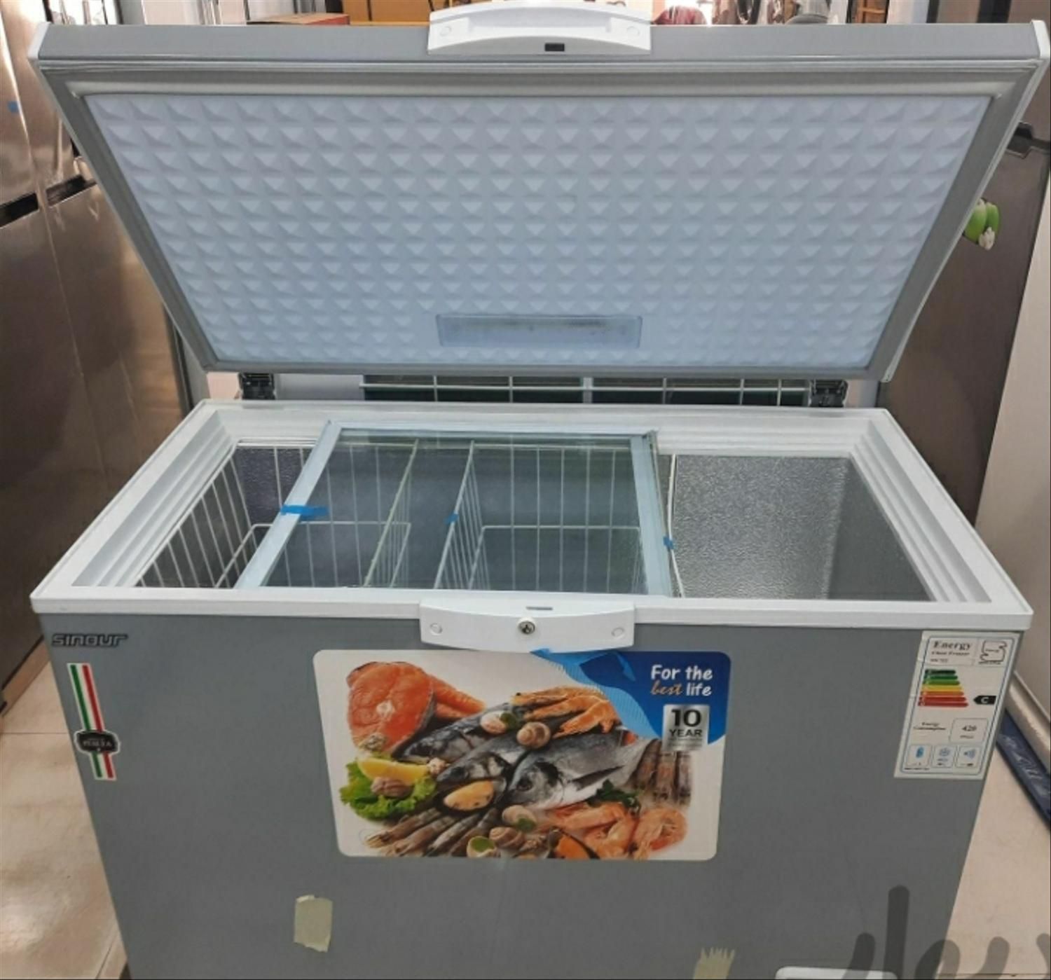 فریزر صندوقی اوناکس الکتروسان مدل ۳۵۰L|یخچال و فریزر|اهواز, شریعتی جنوبی|دیوار