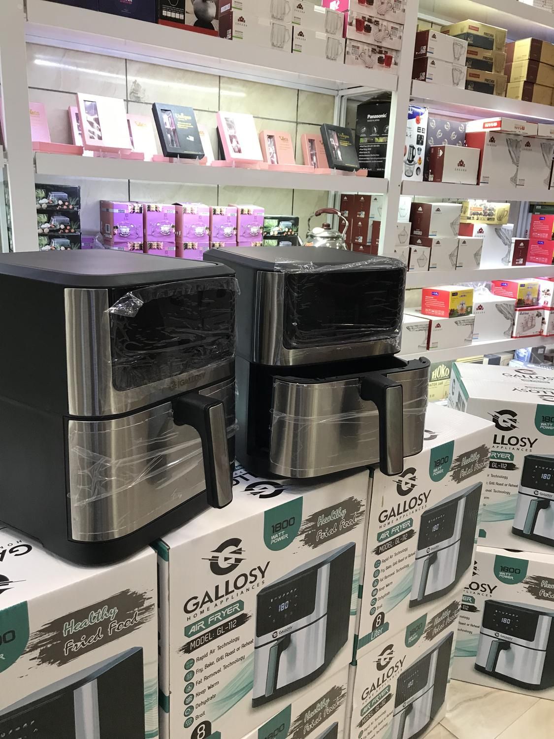 سرخ کن هواپز گلوسی 8لیتری بدون روغن باارسال سرخکن|اجاق گاز و لوازم برقی پخت‌وپز|مشهد, شهید آوینی|دیوار