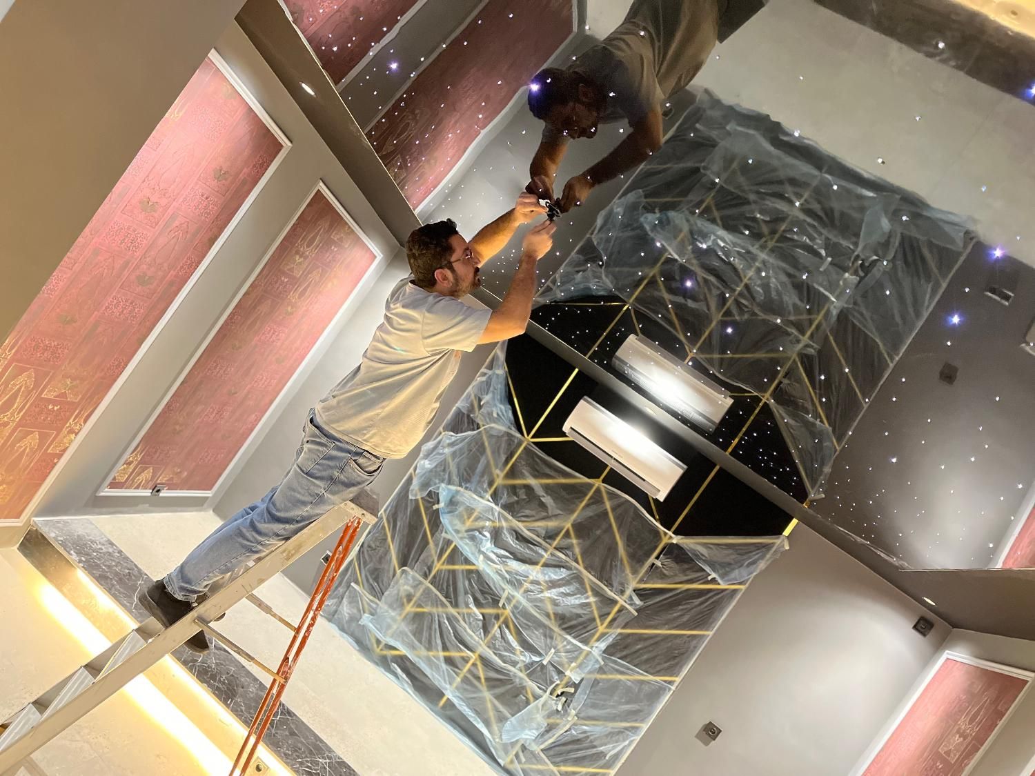 به زیبایی سقف ارزوهایتان(سقف کاذب کشسان)|مصالح و تجهیزات ساختمان|کرج, عظیمیه|دیوار