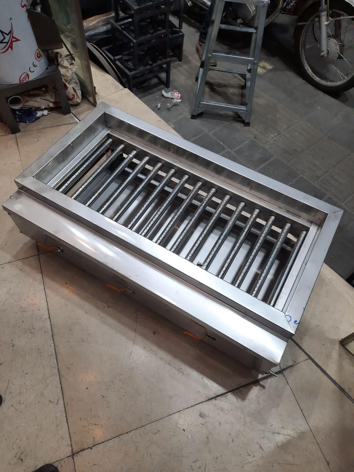 فر منقل کباب پز ترکی ساندویچی گازی ذغالی صنعتی|کافیشاپ و رستوران|تهران, شوش|دیوار