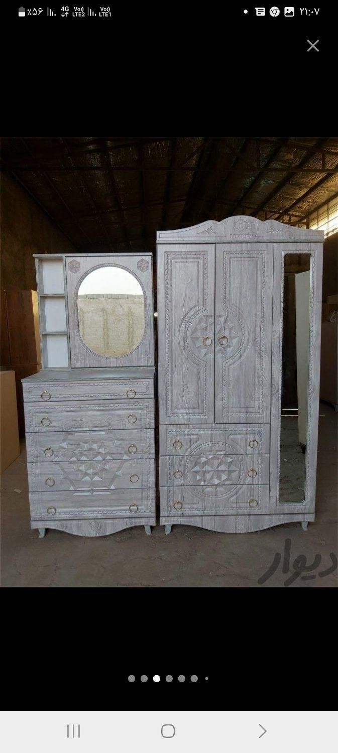 کمد۳در و میز آرایش وکیوم|جاکفشی، کمد، دراور|تهران, یافت آباد جنوبی|دیوار