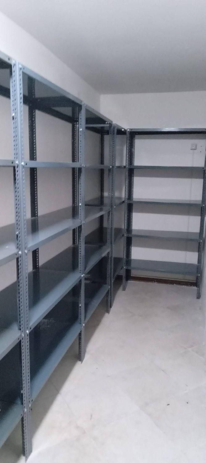 قفسه انباری طوسی. قفسه .قفسه فلزی.پیچ و مهره مغازه|فروشگاه و مغازه|رشت, حومه رشت|دیوار