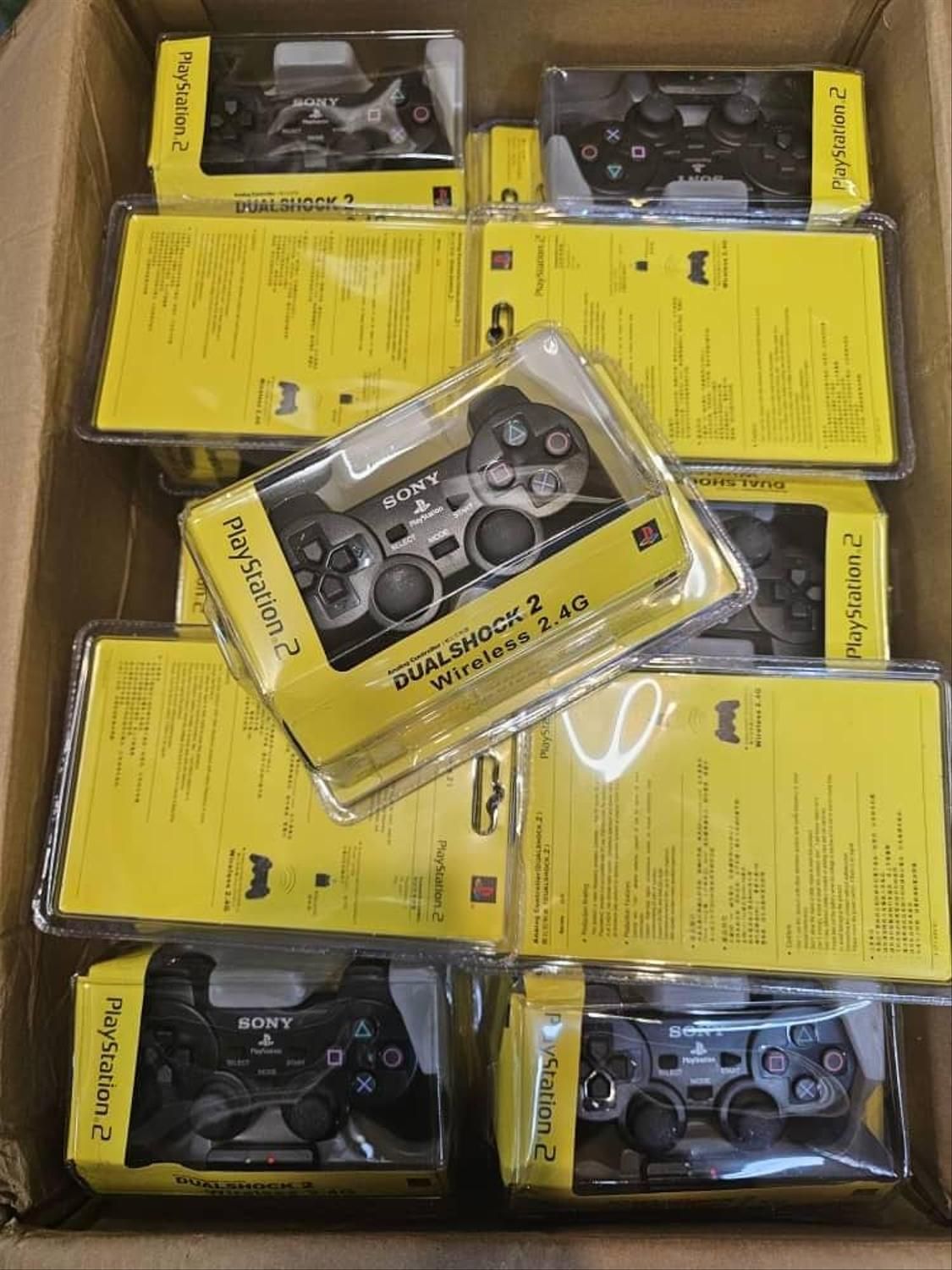 دسته شوکدار بی سیم پلی استیشن ۲ ۳ ۴ ۳۶۰|کنسول، بازی ویدئویی و آنلاین|مشهد, توس (بلوار توس)|دیوار