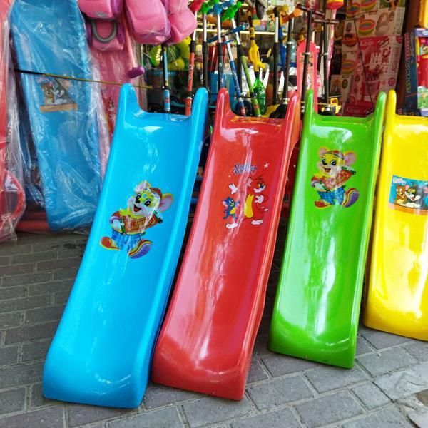 سرسره سه پله با تور و توپ بسکتبال|اسباببازی بچه|تبریز, |دیوار