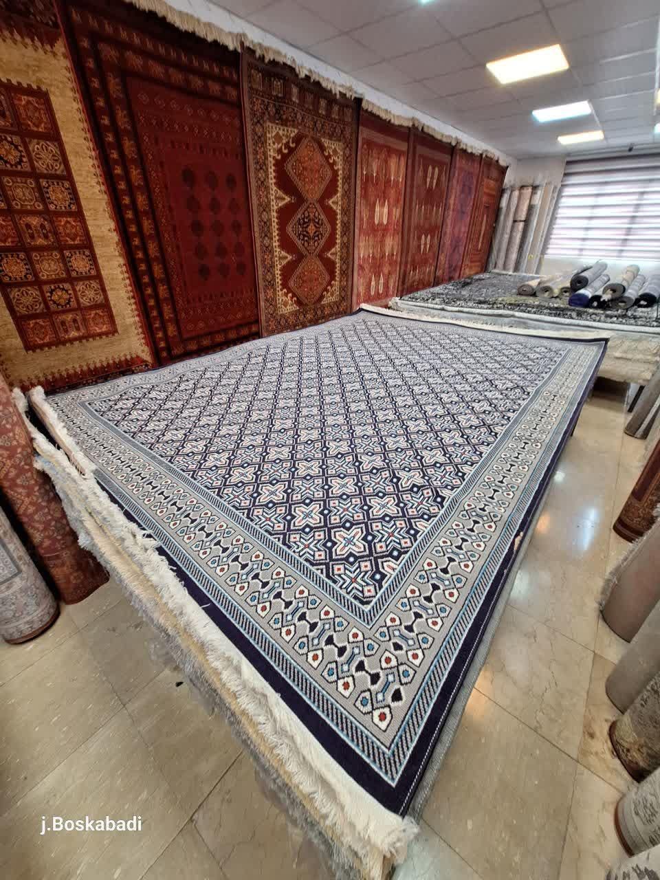 گلیم ۹متری لوزی کد 003|گلیم، جاجیم، گبه|مشهد, امیر|دیوار