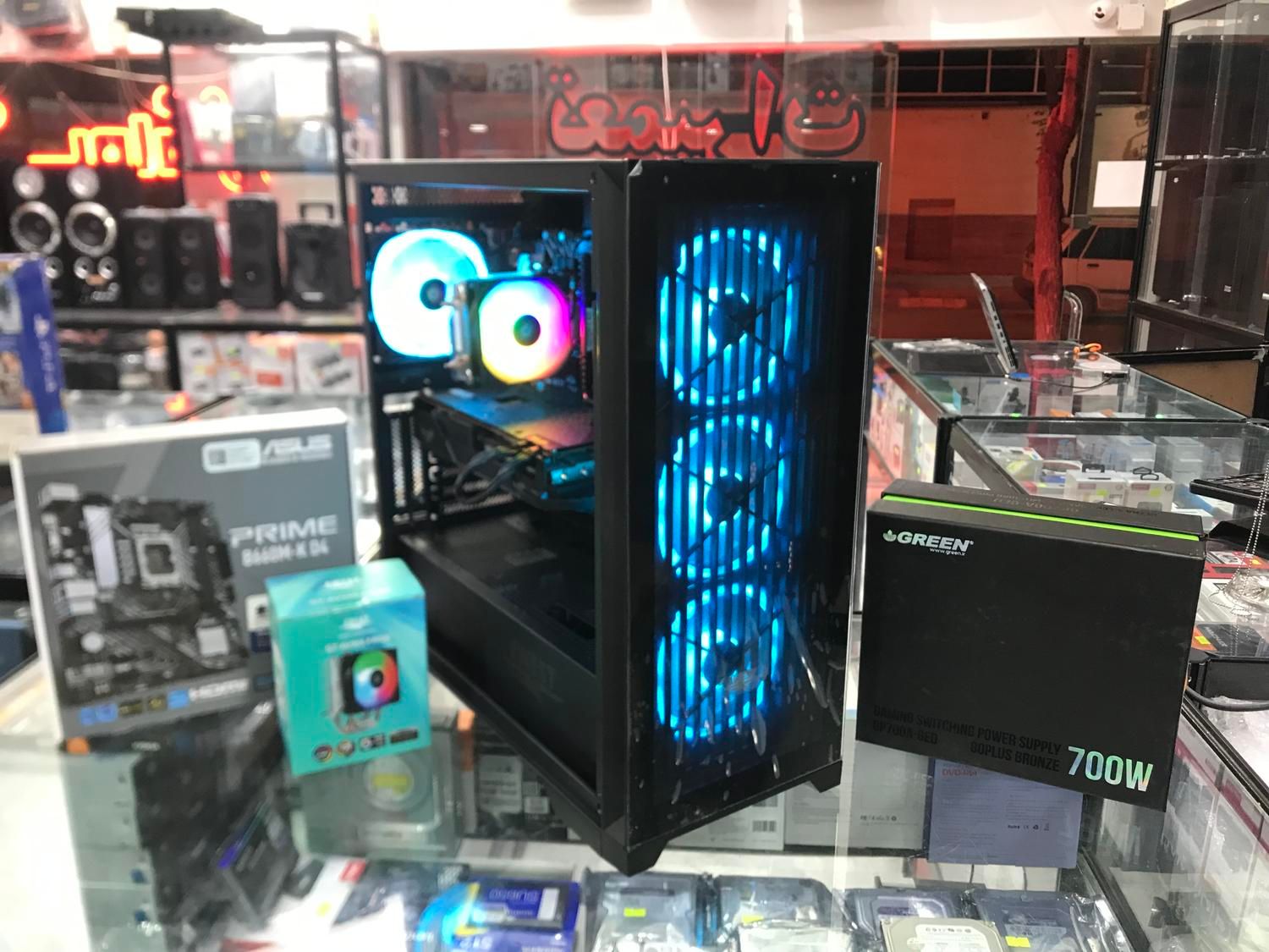کیس گیمینگ گرافیک TUF RX5700XT|رایانه رومیزی|کرمان, |دیوار