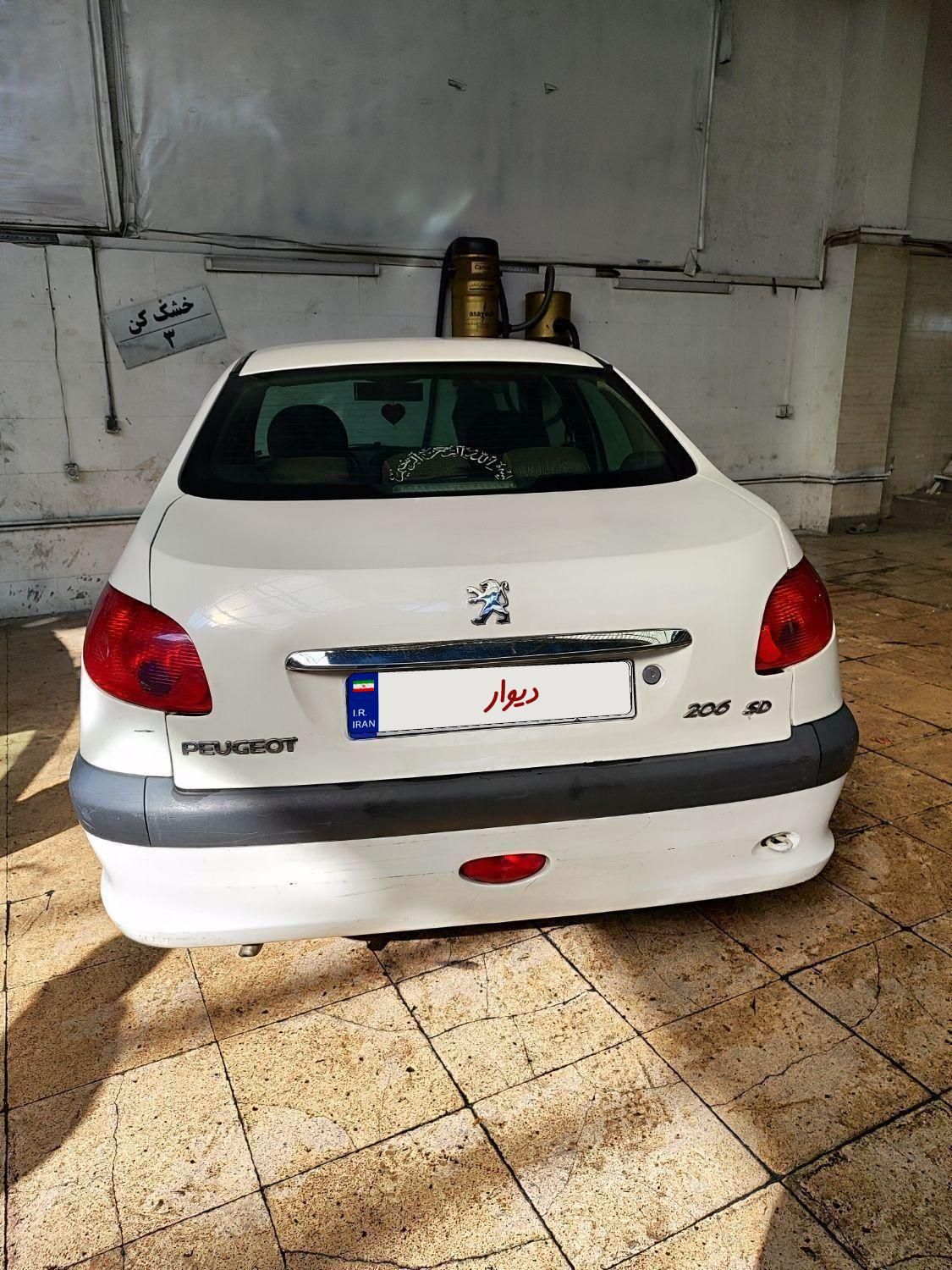 پژو 206 SD V20، مدل ۱۳۸۸|خودرو سواری و وانت|تهران, اوقاف|دیوار