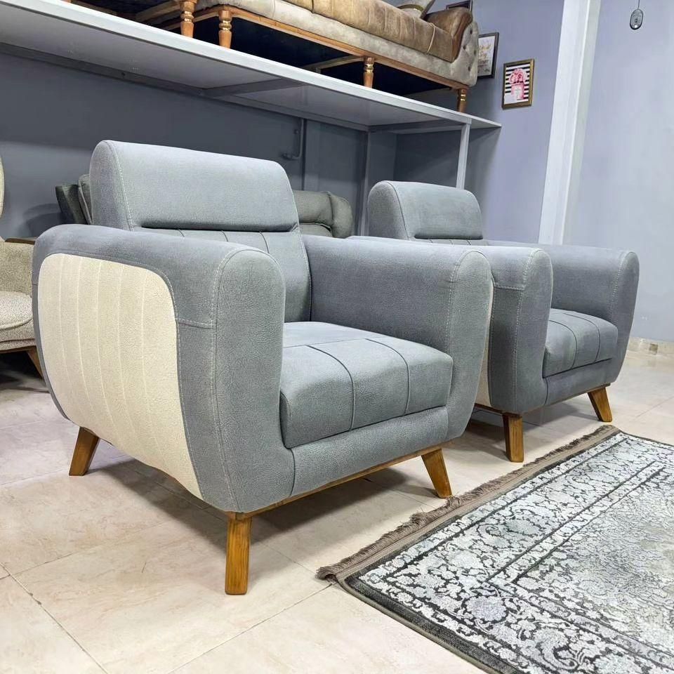 مبل مبلمان راحتی هفت نفره ونیز گلین|مبلمان خانگی و میز عسلی|قم, باسکول|دیوار