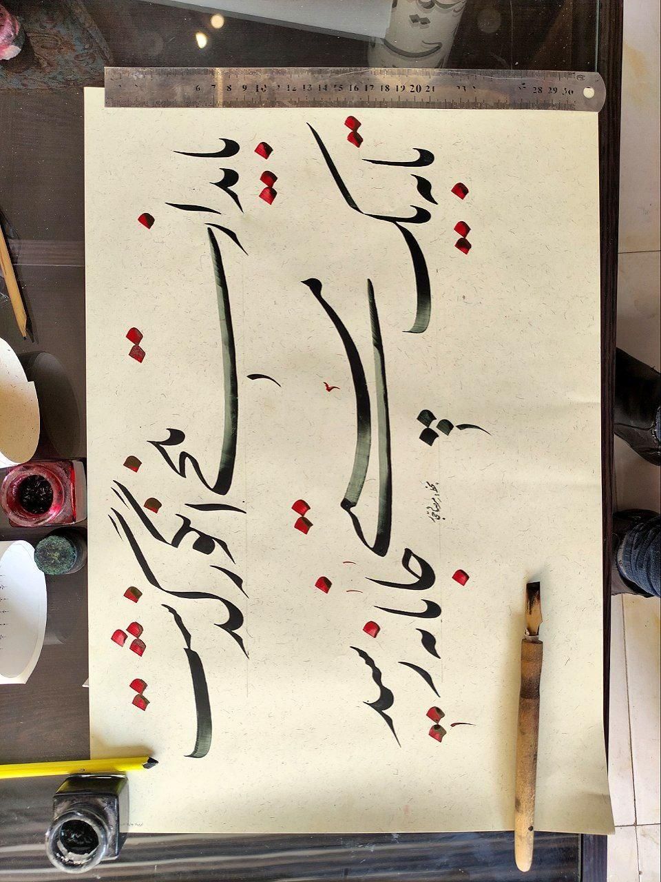 خوشنویسی،خطاطی،دیوارنویسی،آموزش|خدمات پیشه و مهارت|مشهد, شهرک رازی|دیوار