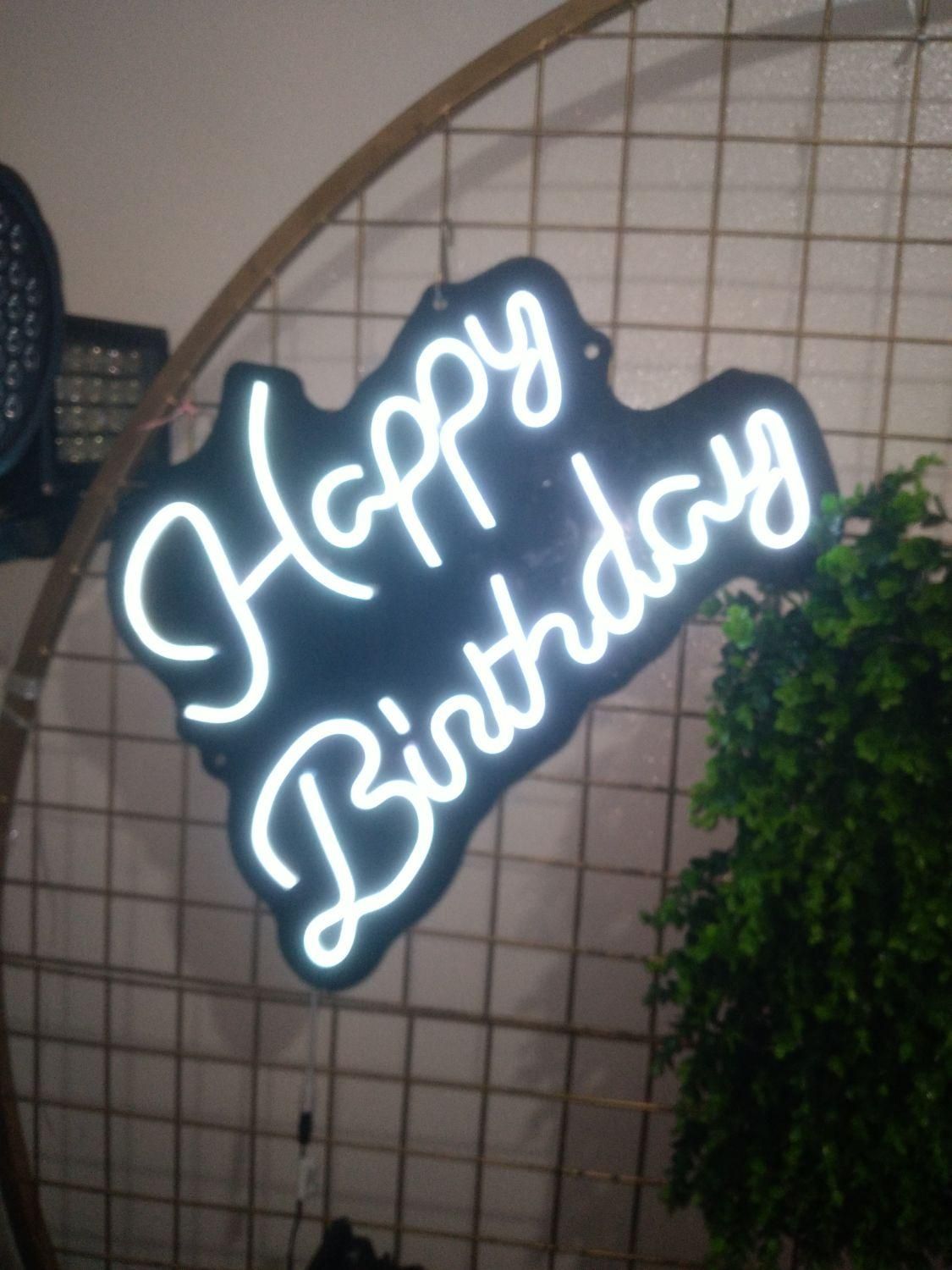 اجاره نئون هپی /happy birthday/هفت رنگ با کنترل|خدمات پذیرایی، مراسم|تهران, خرمشهر|دیوار