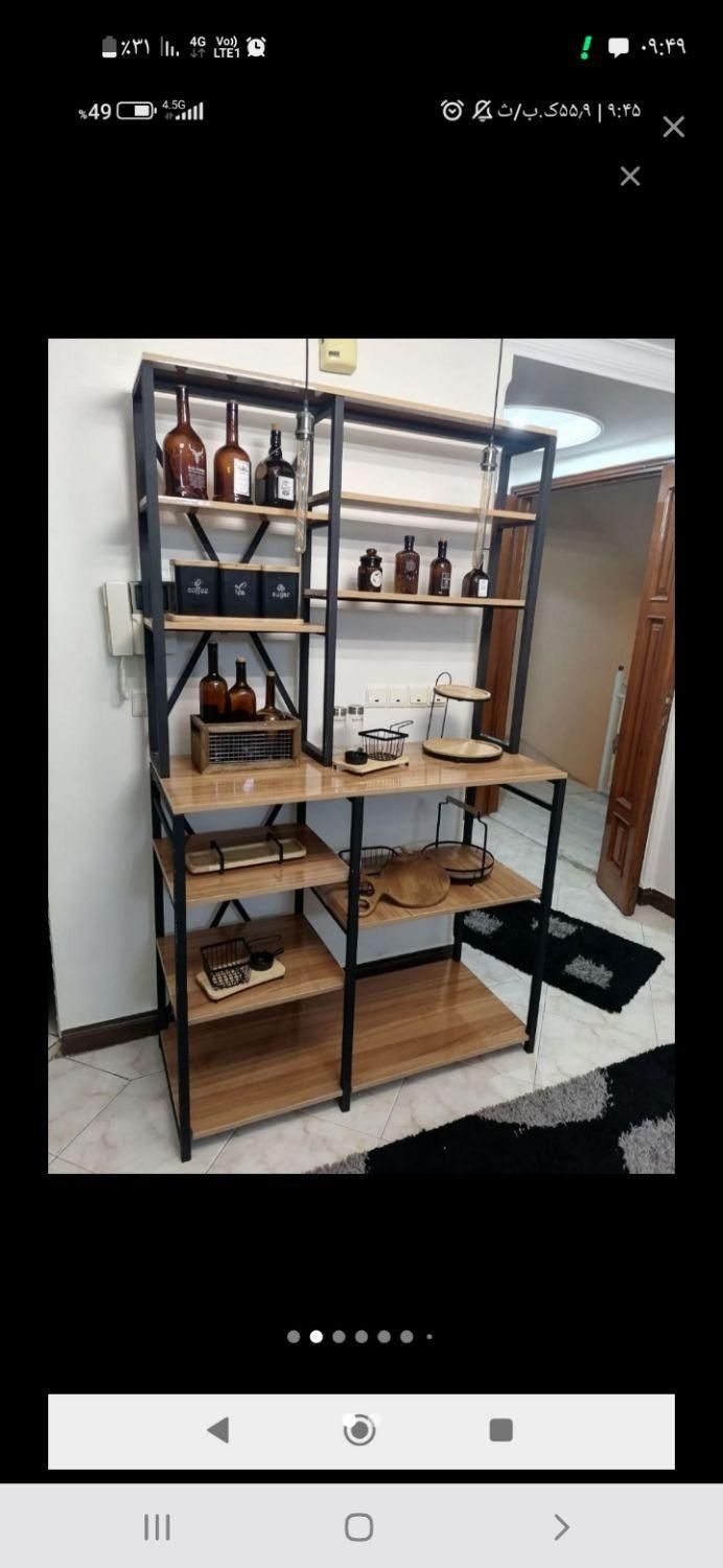 تولید انواع شلف. قفسه ،رگال.کافی بار|کتابخانه، شلف، قفسه‌های دیواری|مشهد, نوید|دیوار