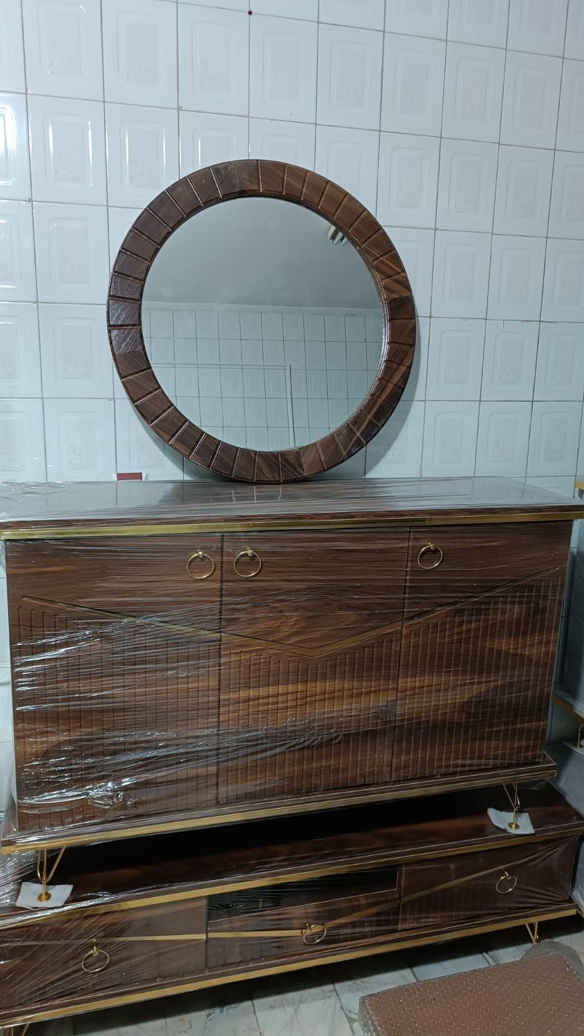 کنسول آینه + میزکنسول+ میز تلویزیون ست|بوفه، ویترین، کنسول|کرج, مهرویلا جنوبی|دیوار