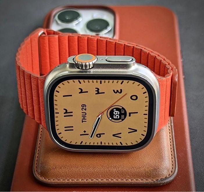 اپل واچ سری۸ ultra watch با ضمانت،ساعت هوشمند|لوازم جانبی موبایل و تبلت|تهران, نیروی هوایی (پیروزی)|دیوار